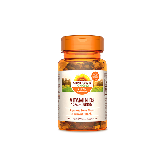 VITAMINA D3 5000IU 150CAP SUNDOWN