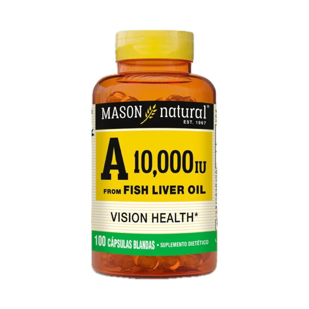 VITAMINA  A 10,000 IU  MASON NATURAL