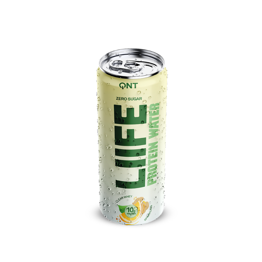 Protein Water Lemon-Ginger 12x330ml-QNT