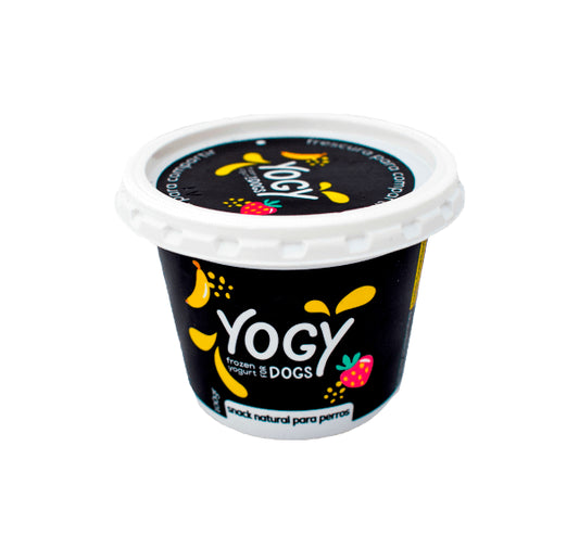 HELADO PARA MASCOTAS DE FRESA Y PLATANO BARKER