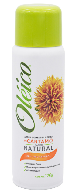 ACEITE DE CÁRTAMO 170 GR EN SPRAY - OLEICO