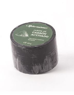 JABON DE CARBON ACTIVADO 120 GR - MISHA RASTRERA