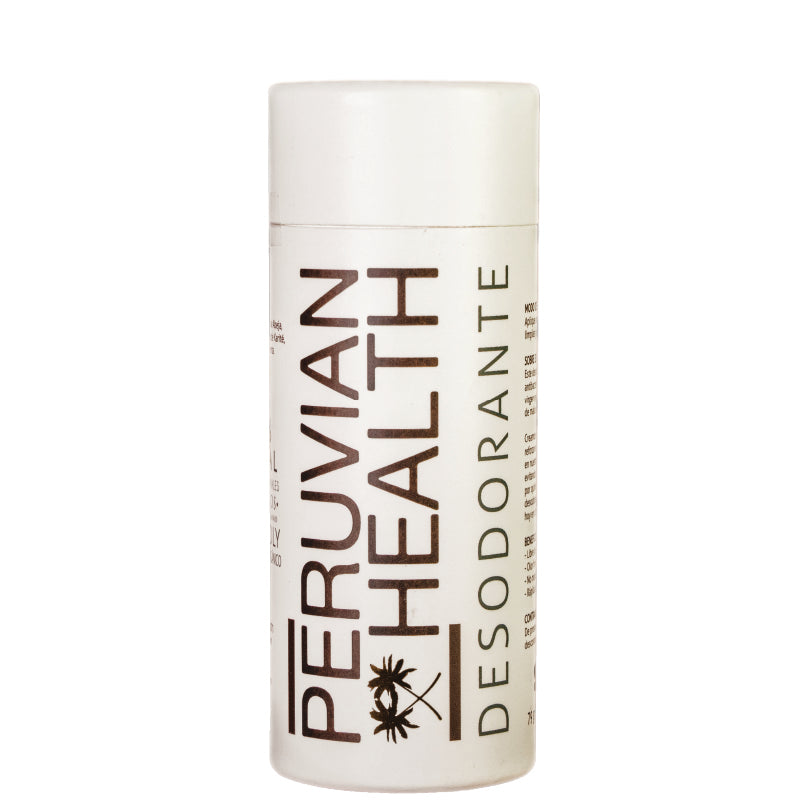 DESODORANTE NATURAL MENTA 79 GR - PERUVIAN HEALTH